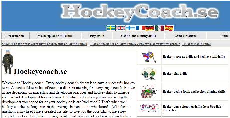 HockeyCoach.se – På nätet sedan 2004!