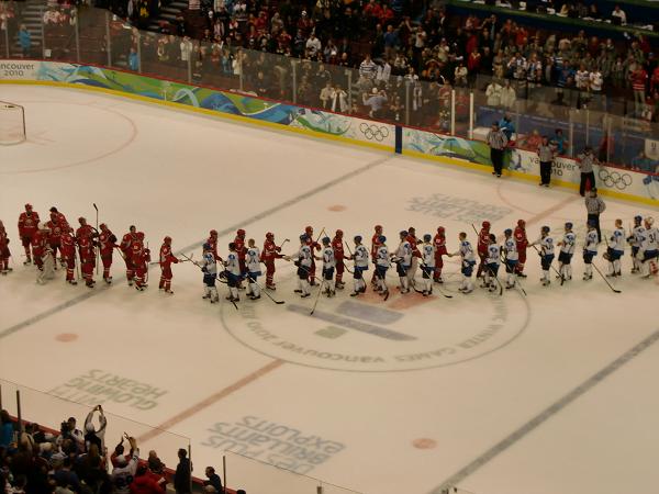 Tack för matchen Finland - Vitryssland