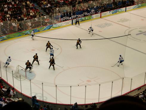 Finland powerplay mot Tyskland