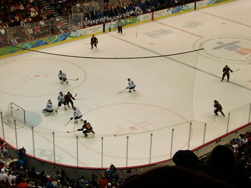 Tyskland powerplay mot Finland