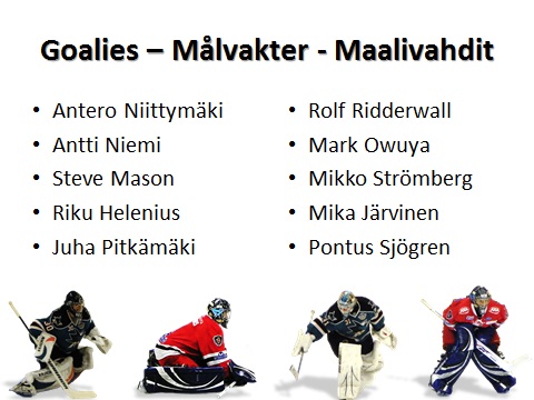 Visuaalinen Jääkiekkomaalivahdin valmennus ja harjoitteet 
