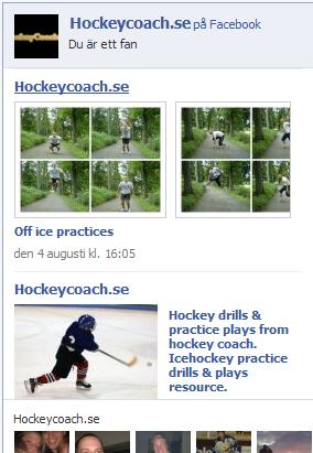 HockeyCoach.se på Facebook